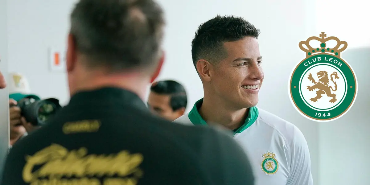 James Rodríguez Foto: Club León y Escudoteca