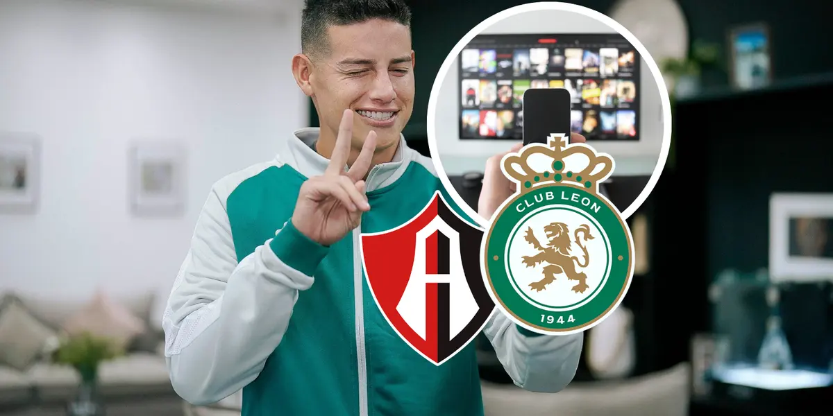 James Rodríguez Foto: Club León y Escudoteca