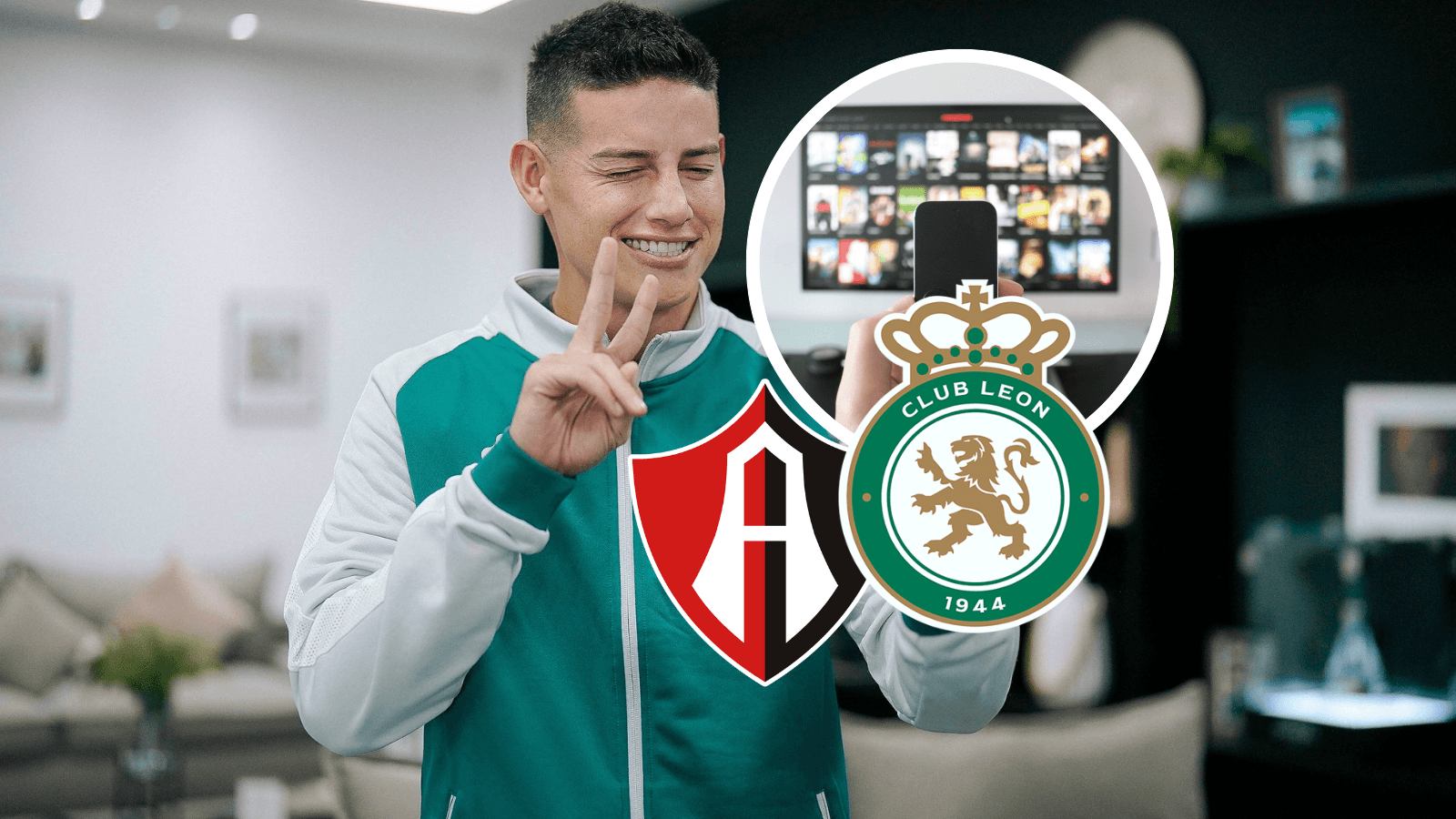James Rodríguez Foto: Club León y Escudoteca