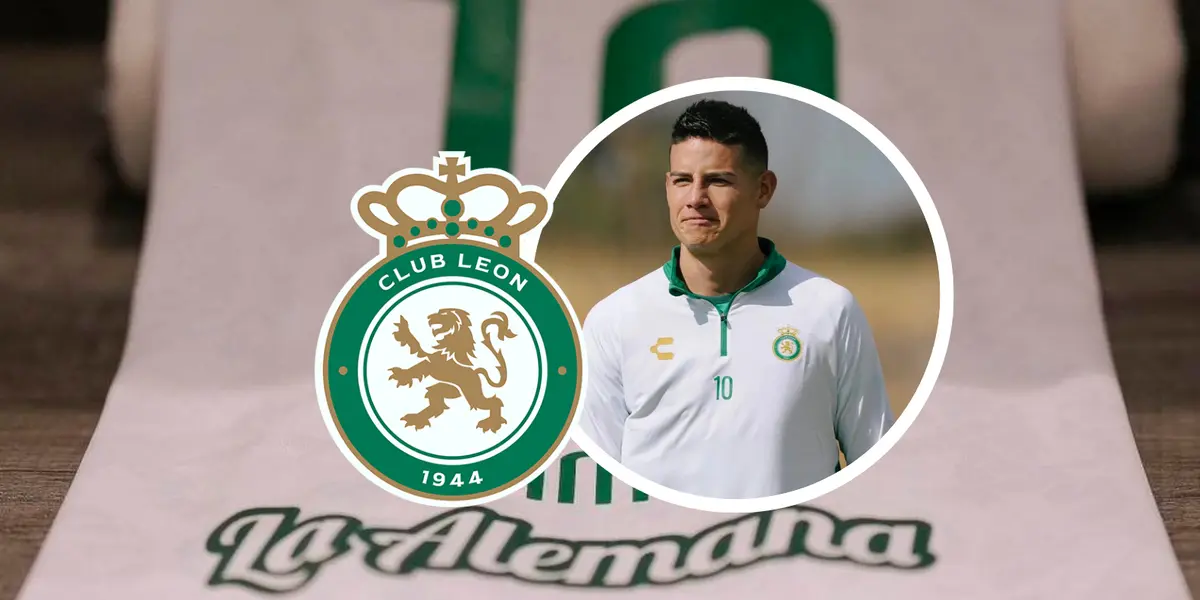 James Rodríguez Foto: Club León y Escudoteca