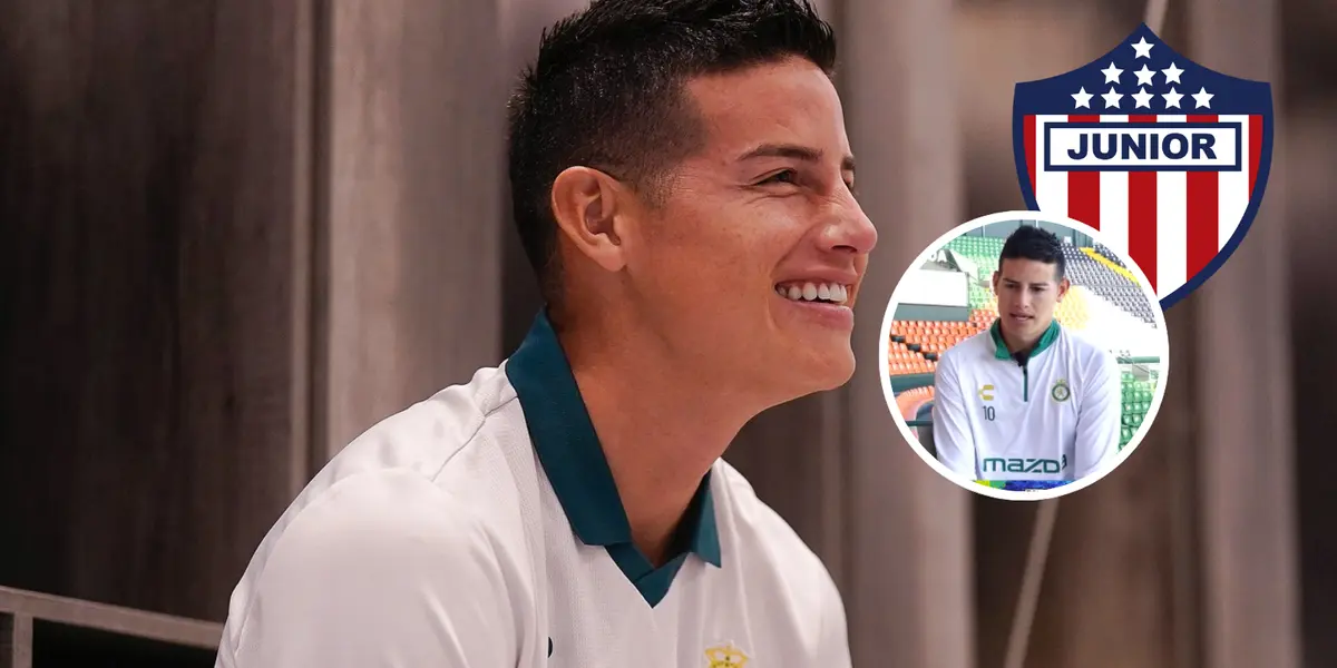 James Rodríguez Foto: Club León y Escudoteca
