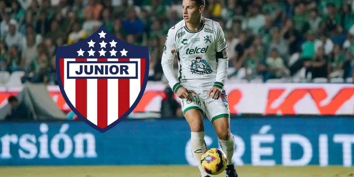 James Rodríguez Foto: Club León y Escudoteca
