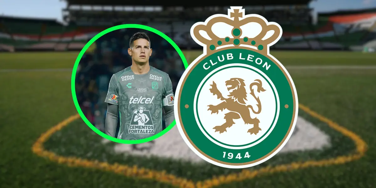 James Rodríguez Foto: Club León y Escudoteca