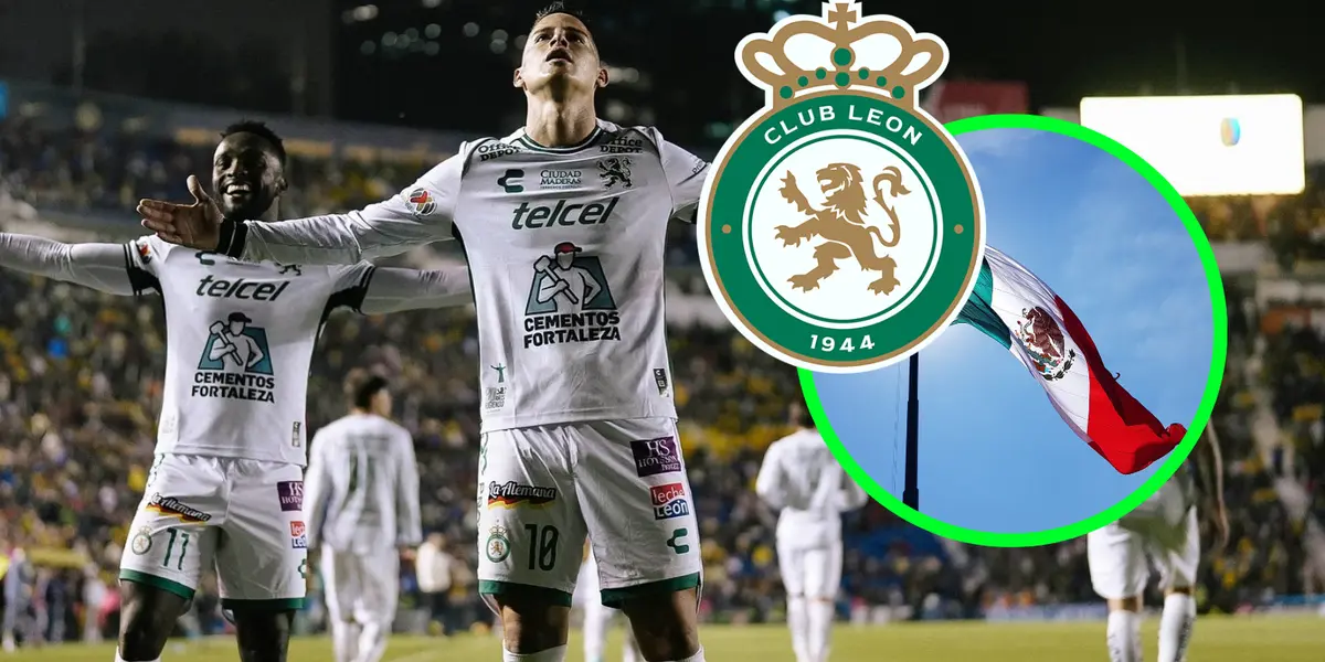 James Rodríguez Foto: Club León y Escudoteca