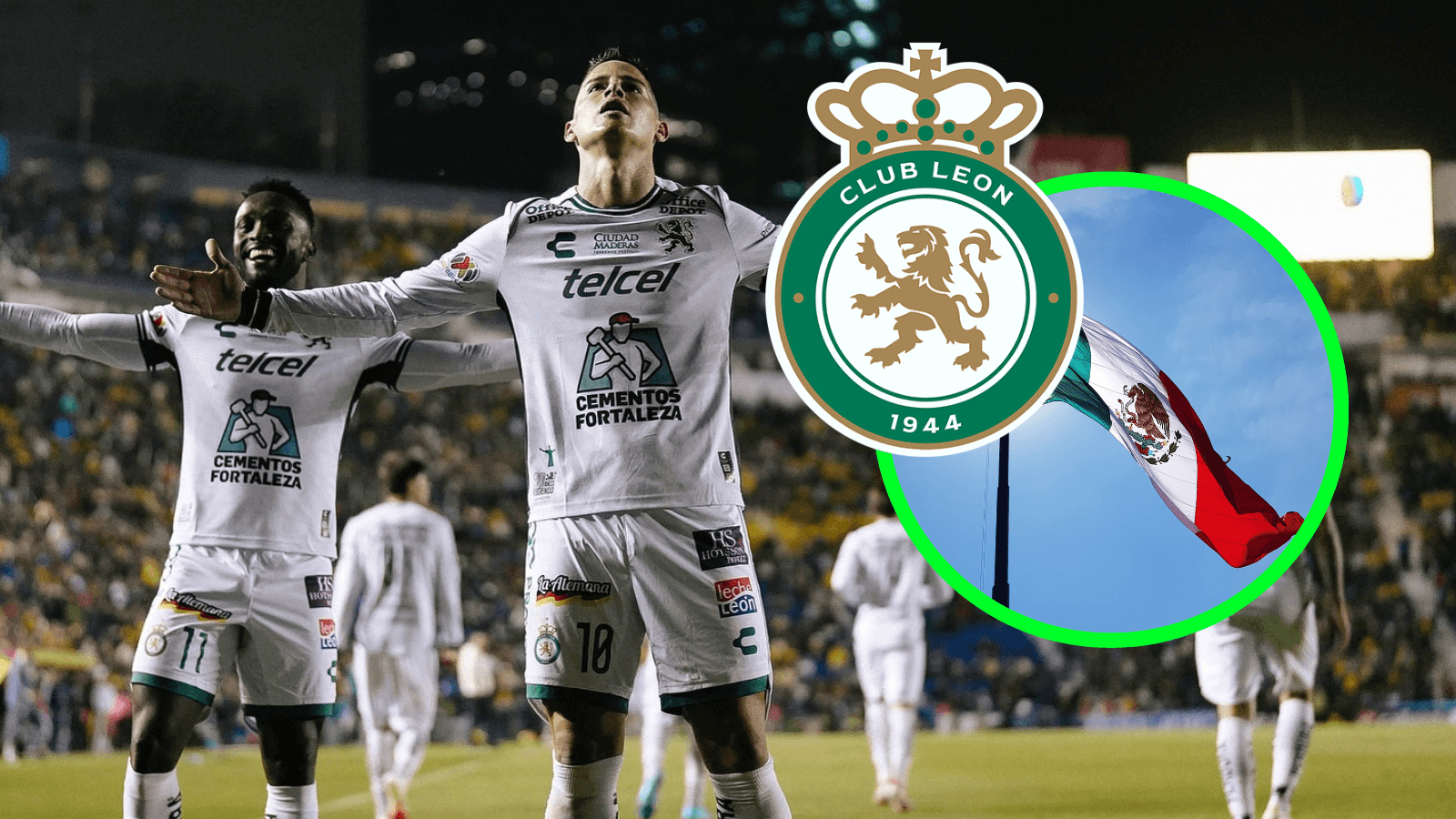 James Rodríguez Foto: Club León y Escudoteca