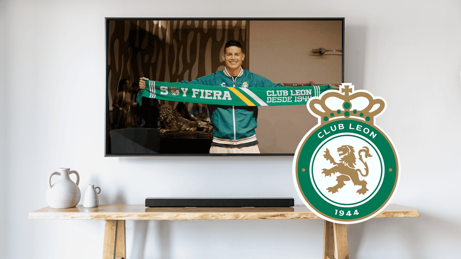 James Rodríguez Foto: Club León y Pexels