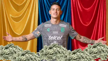 James Rodríguez Foto: Club León y Pexels