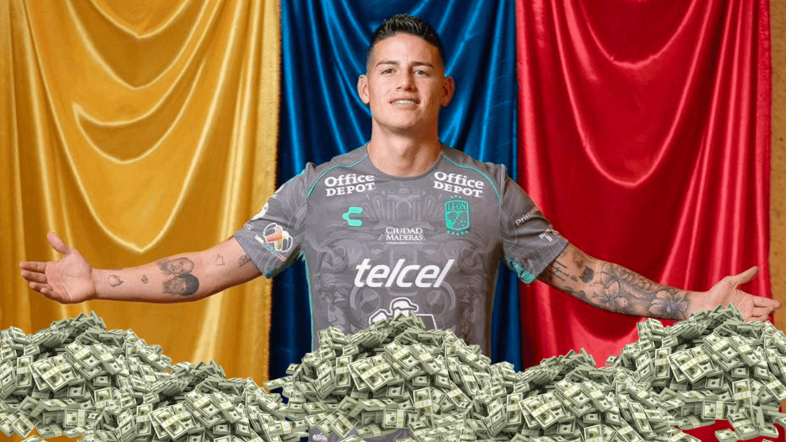 James Rodríguez Foto: Club León y Pexels
