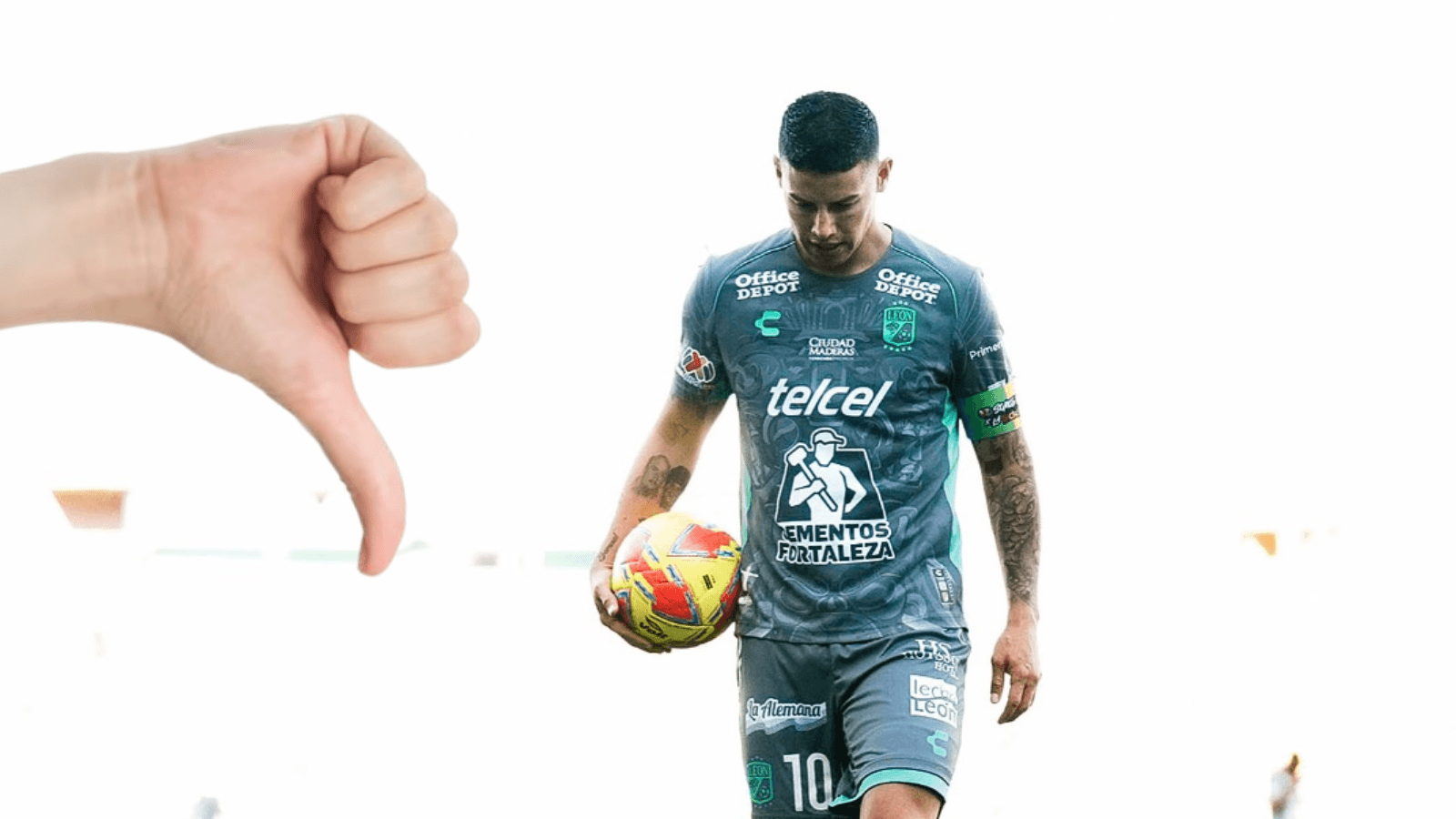 James Rodríguez Foto: Club León y Pexels