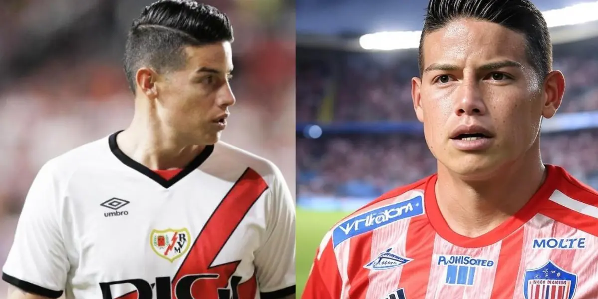 James Rodríguez Foto: El Desmarque y Grok