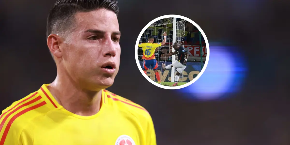 James Rodríguez Foto: El País y AFP