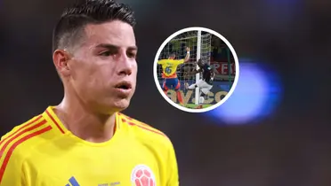 James Rodríguez Foto: El País y AFP