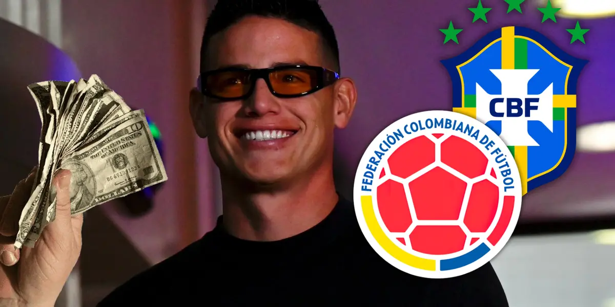 James Rodríguez Foto: FCF Selección Colombia, Escudoteca y Pexels