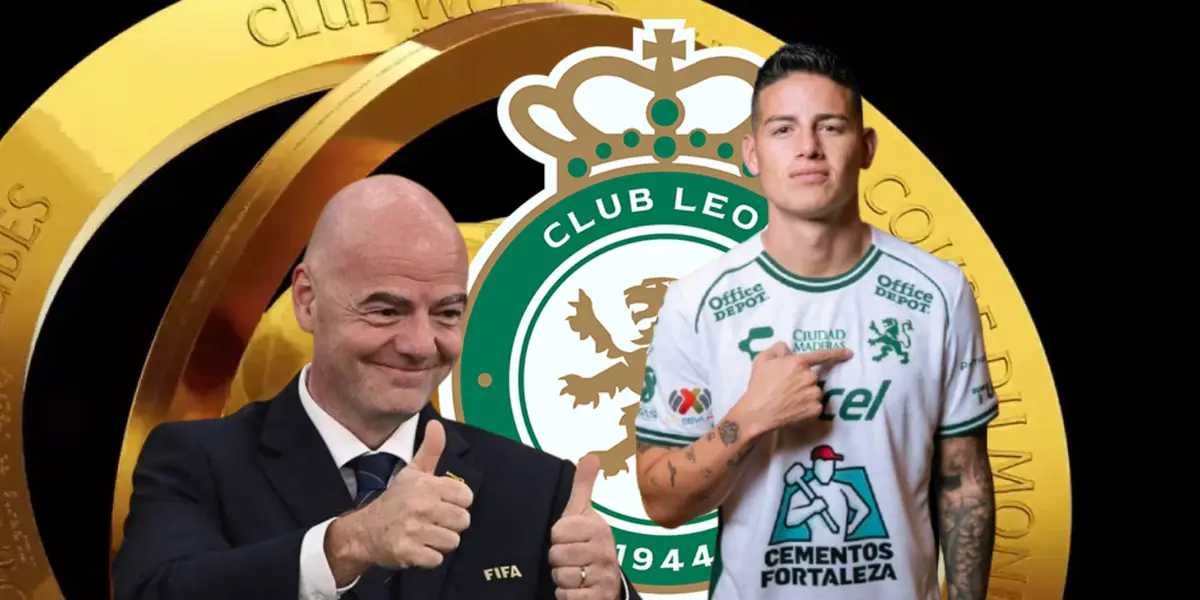 James Rodríguez Foto: FIFA y Club León