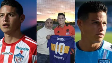 James Rodríguez Foto: Grox y Boca Juniors