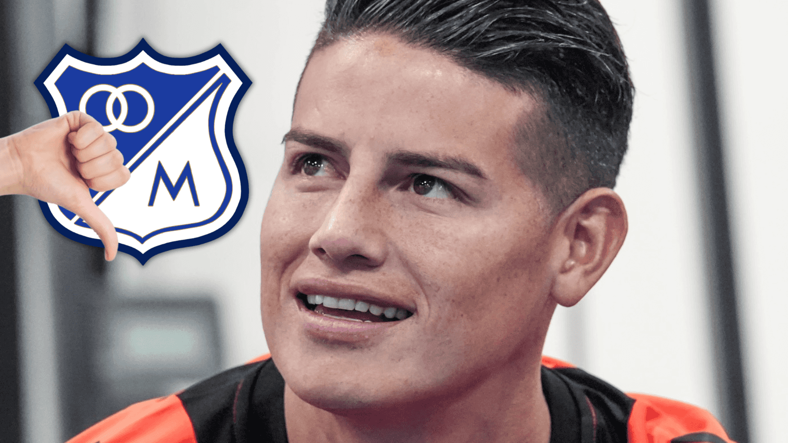 James Rodríguez Foto: James Rodríguez, Escudoteca y Pexels