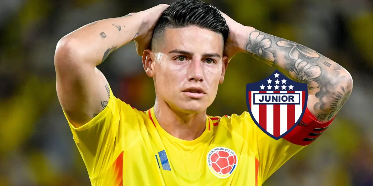 James Rodríguez Foto: James Rodríguez Oficial y Escudoteca