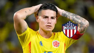 James Rodríguez Foto: James Rodríguez Oficial y Escudoteca