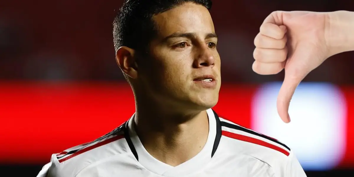 En León la rompe y en Sao Paulo revelan el día que James Rodríguez "arrugó" en el Morumbi