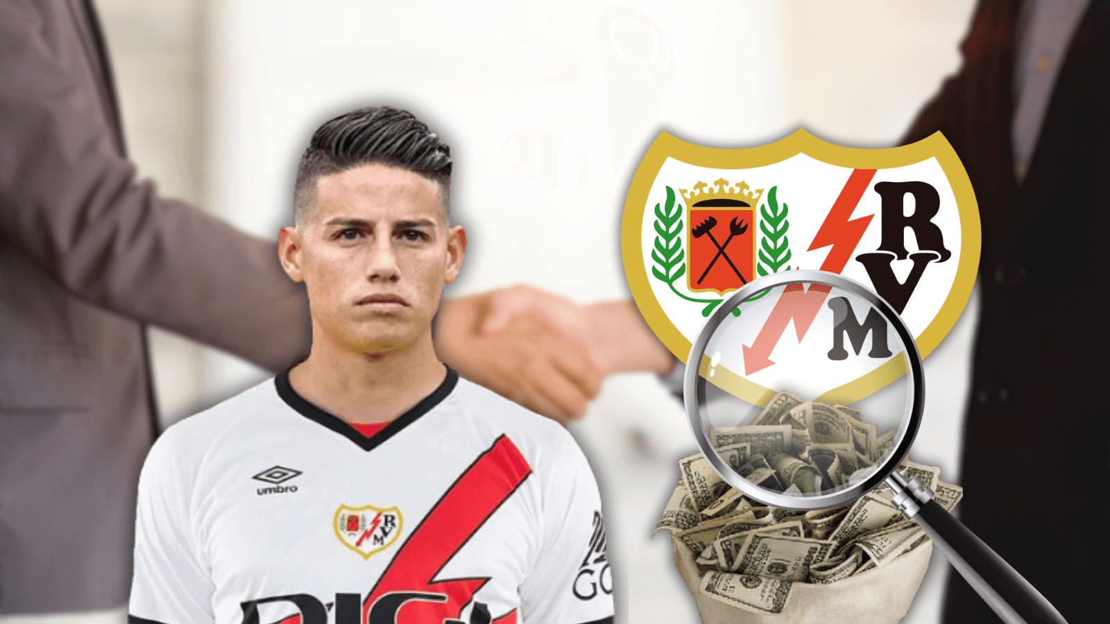 James Rodríguez Foto: Marca, Escudoteca PN y Pexels