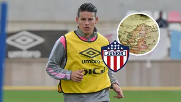 James Rodríguez Foto: Rayo Vallecano, Pexels, Escudoteca