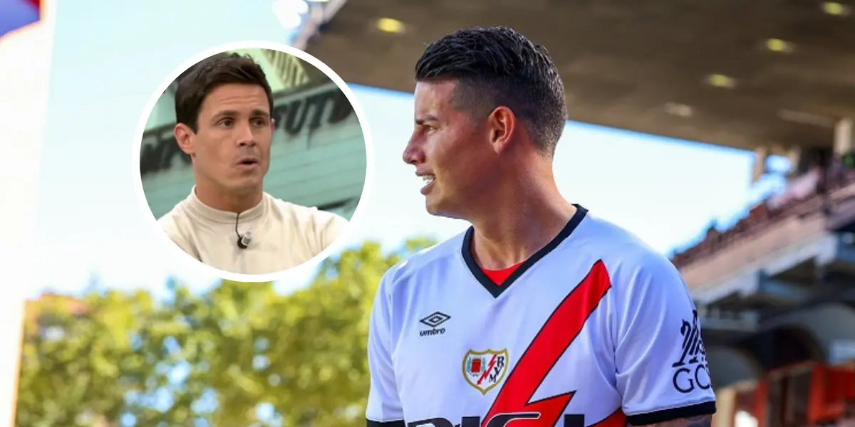 James Rodríguez Foto: Rayo Vallecano y Captura de El Chiringuito