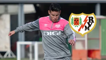 James Rodríguez Foto: Rayo Vallecano y Escudoteca