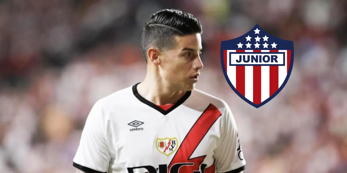 James Rodríguez Foto: Rayo Vallecano y Escudoteca