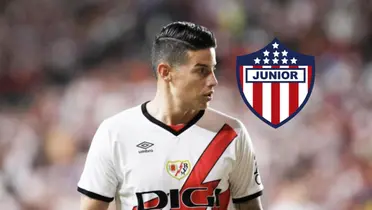 James Rodríguez Foto: Rayo Vallecano y Escudoteca