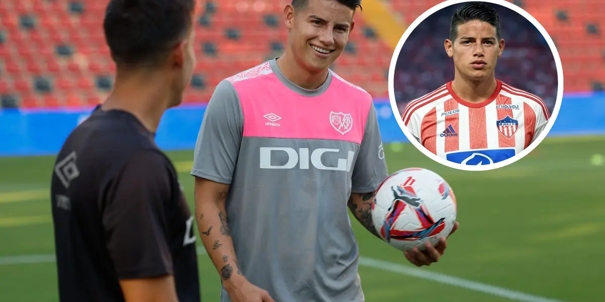 James Rodríguez Foto: Rayo Vallecano y Grok