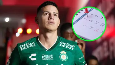 James Rodríguez Foto: Redes sociale de James Rodríguez y Pexels