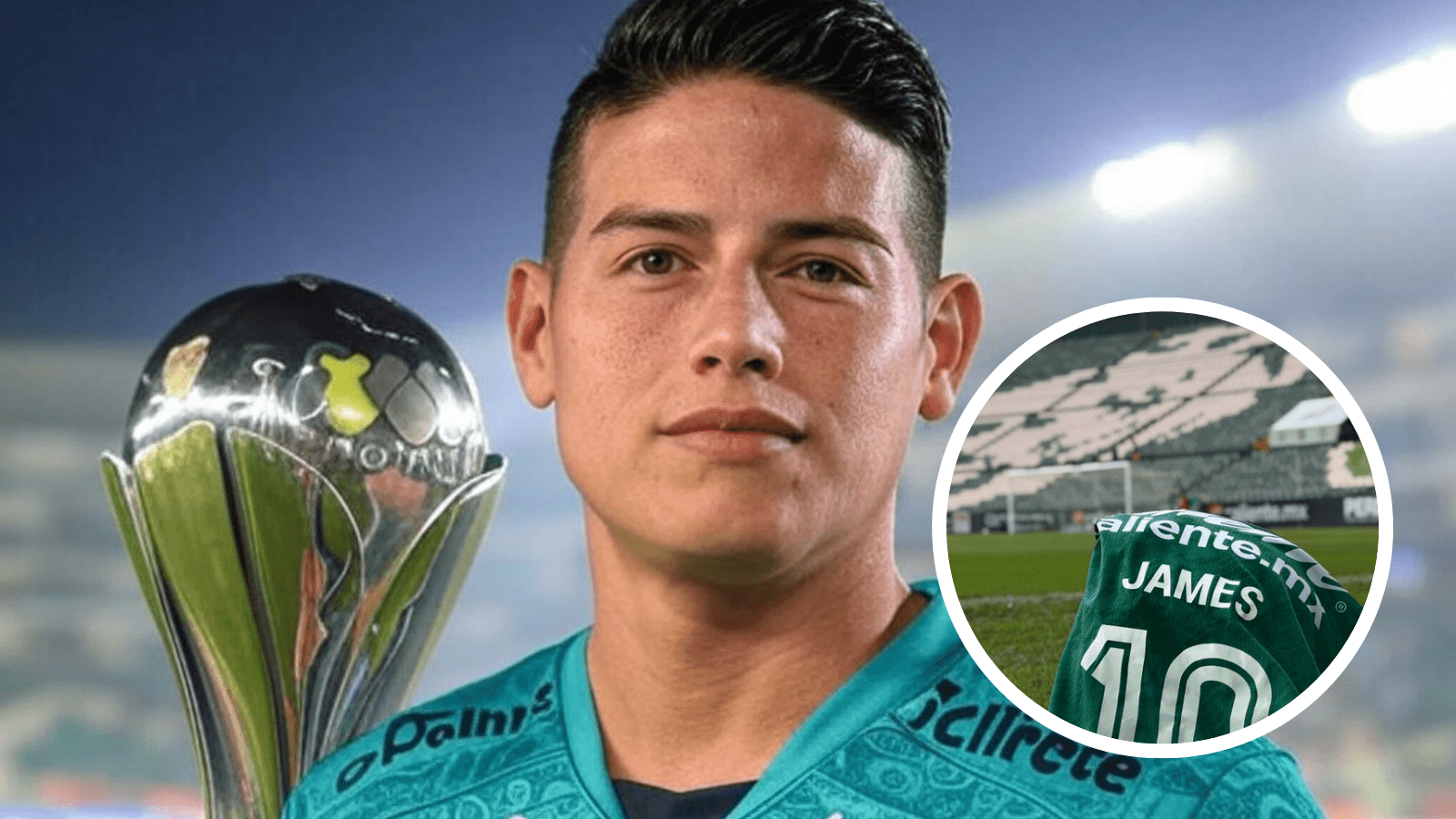 James Rodríguez Foto: X y Grox