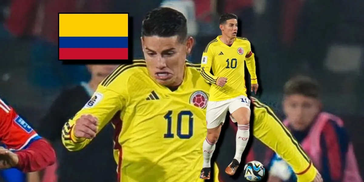 James Rodríguez fue calificado tras su último partido con la Selección Colombia contra Chile.