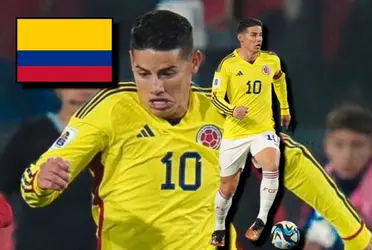 James Rodríguez fue calificado tras su último partido con la Selección Colombia contra Chile.