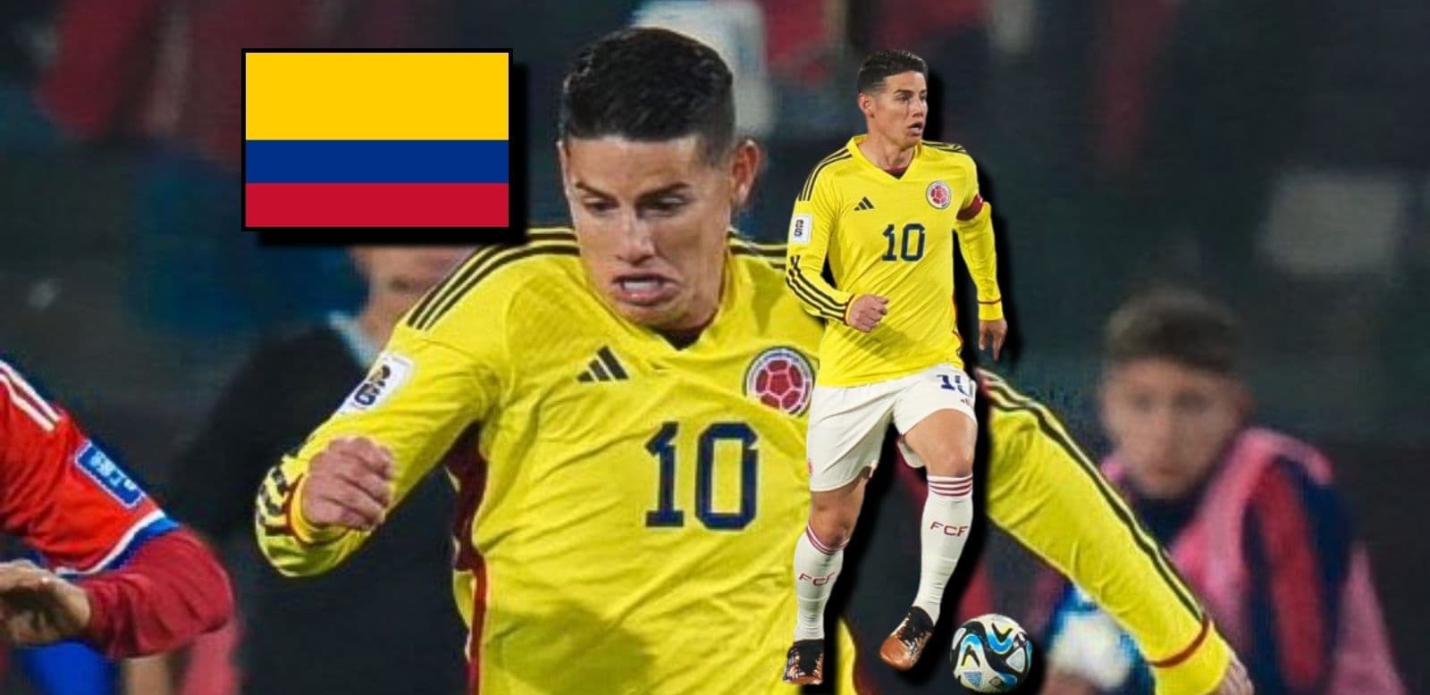 James Rodríguez fue calificado tras su último partido con la Selección Colombia contra Chile.