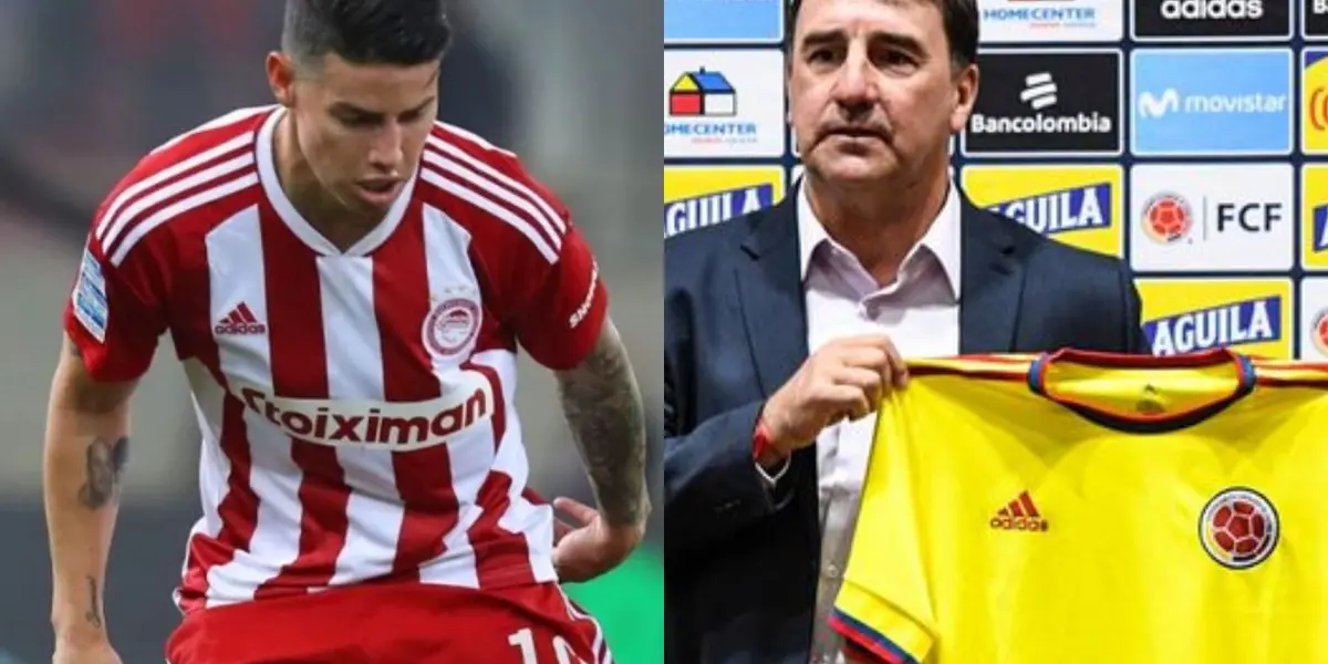 James Rodríguez fue convocado para su primera prueba de fuego en lo deportivo en Grecia.