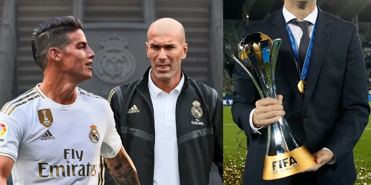 James Rodríguez fue defendido por los desplantes que tuvo en el Real Madrid, por Zinedine Zidane, y que poco se ha podido olvidar