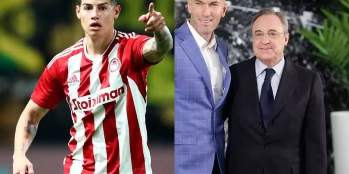 James Rodríguez fue recordado por el Real Madrid.