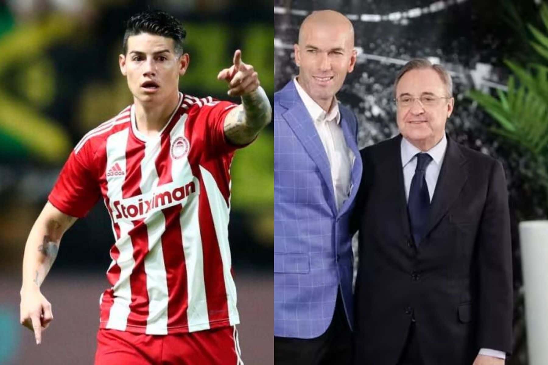 James Rodríguez fue recordado por el Real Madrid.