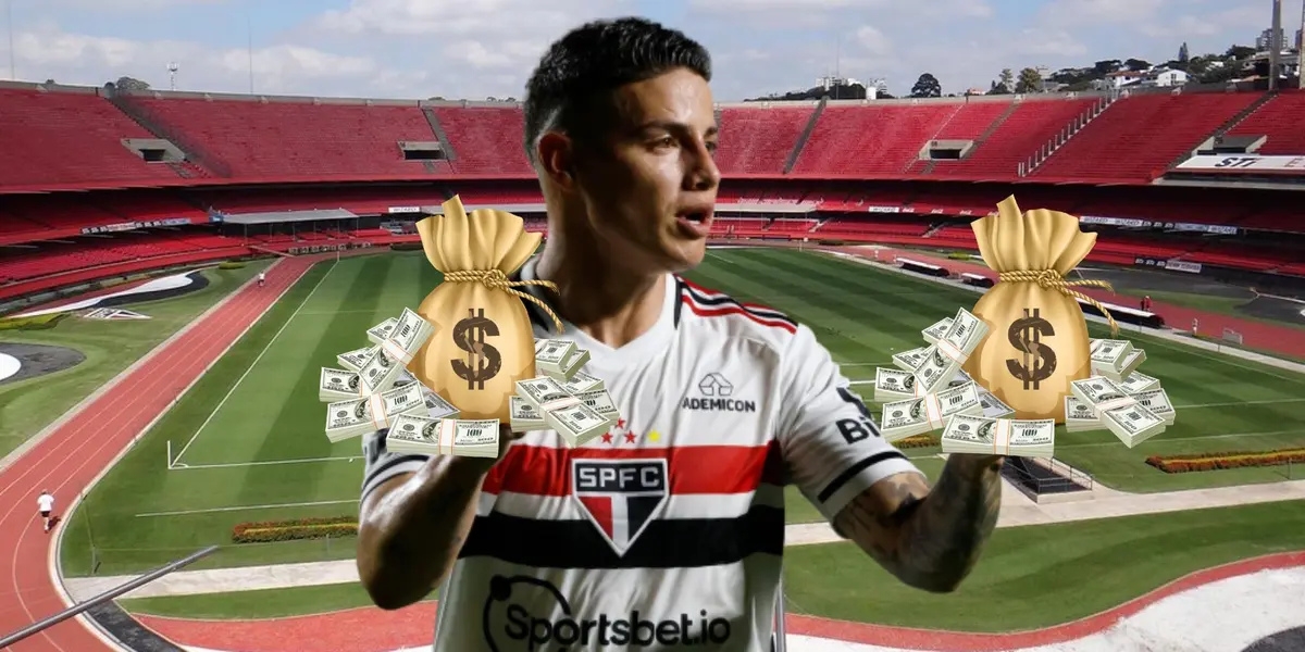 James Rodríguez, futbolista colombiano.