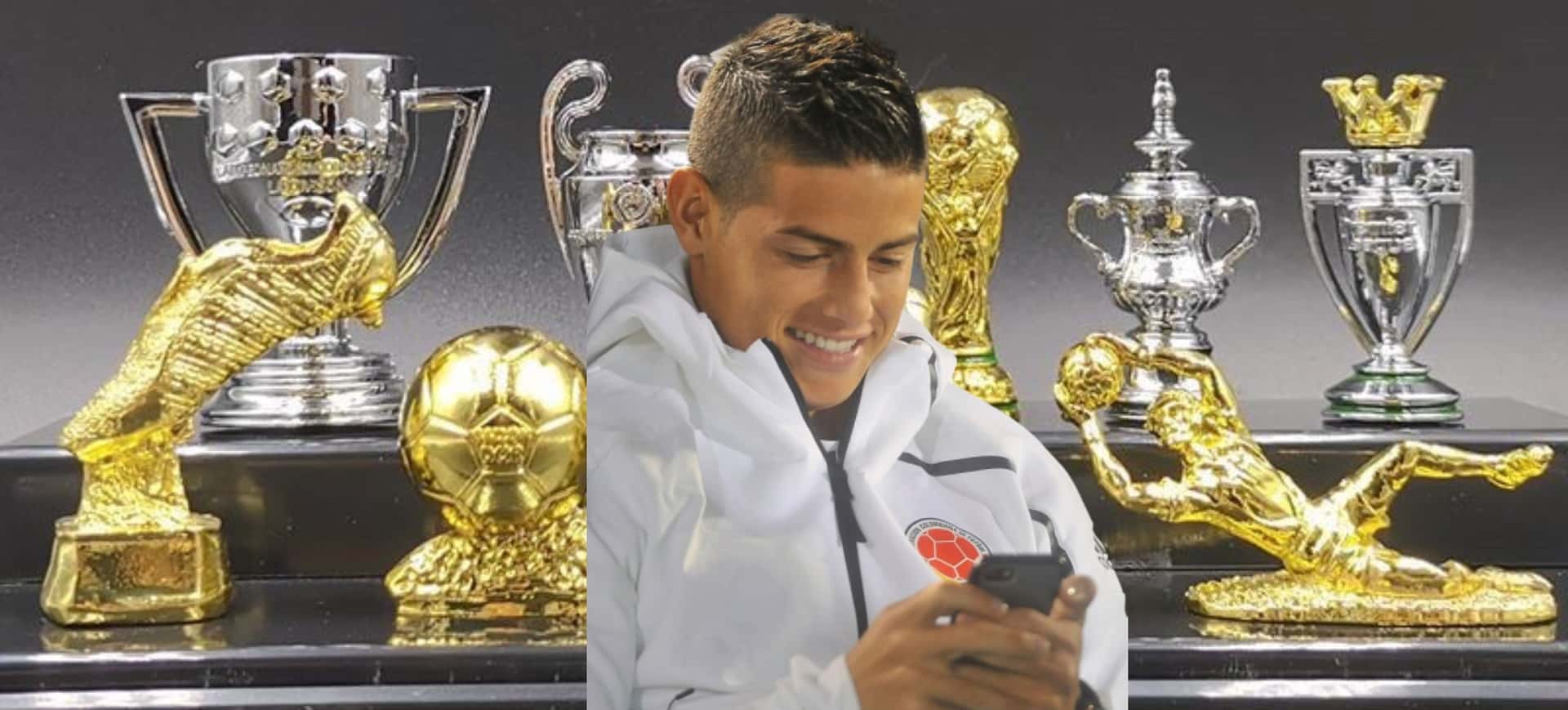 James Rodríguez, futbolista colombiano.
