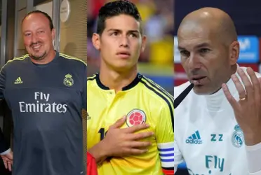 James Rodríguez goza del respeto de un destacado ex entrenador del Real Madrid.  