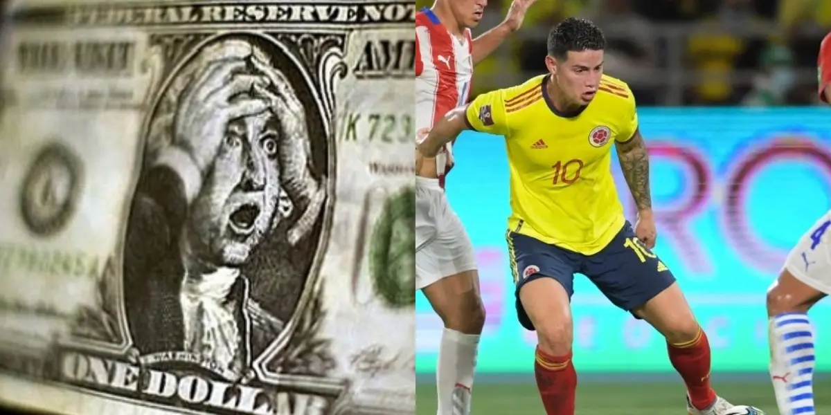 James Rodríguez ha perdido valores de mercado de manera acelerada y ahora su nuevo precio marcó una baja considerable.