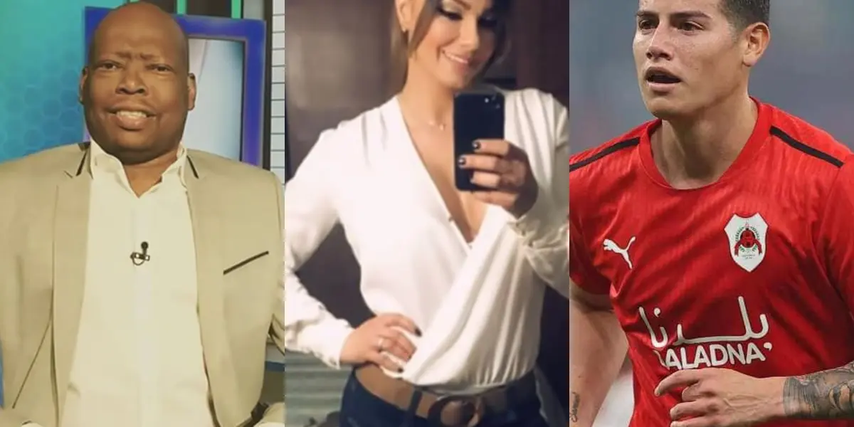 James Rodríguez ha sido relacionado con una reconocida actriz quien lo sigue en redes sociales.