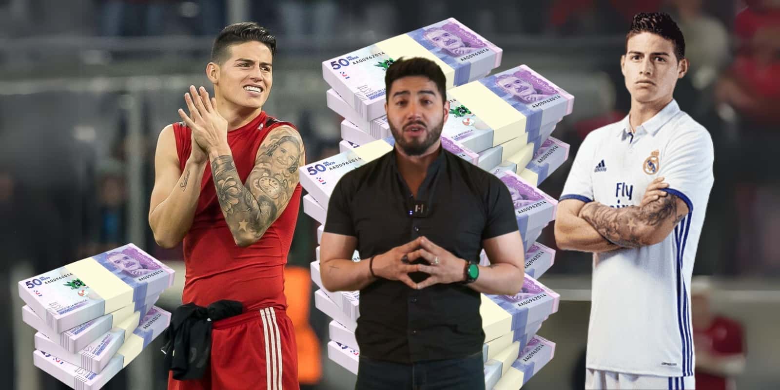 James Rodríguez ha tenido un bajón de sueldo considerable en su carrera profesional.