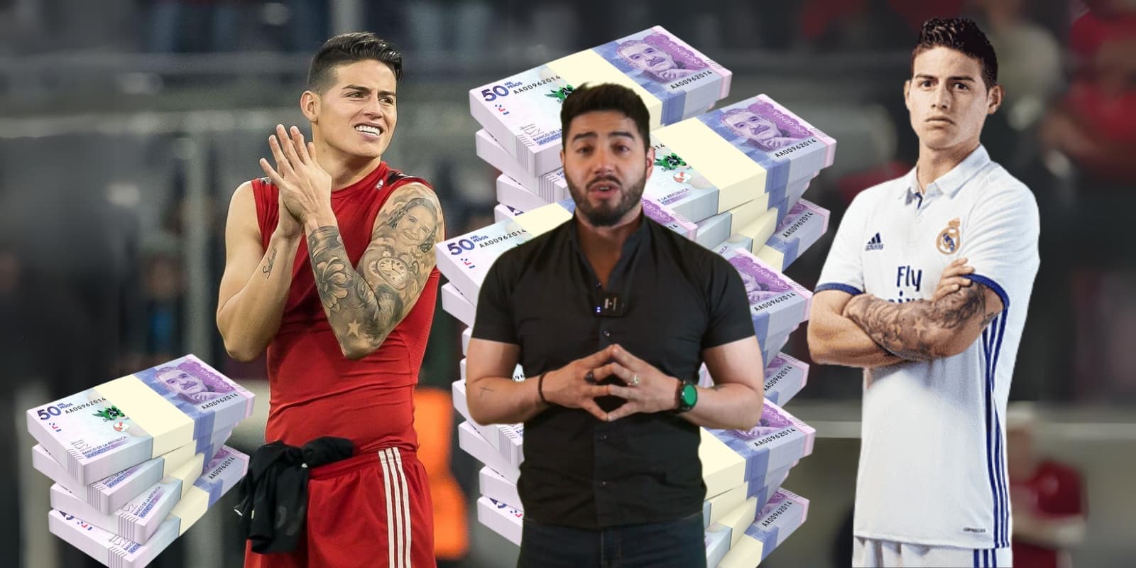 James Rodríguez ha tenido un bajón de sueldo considerable en su carrera profesional.