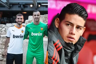 James Rodríguez haría un sacrificio importante por irse a jugar al Valencia CF de España.
