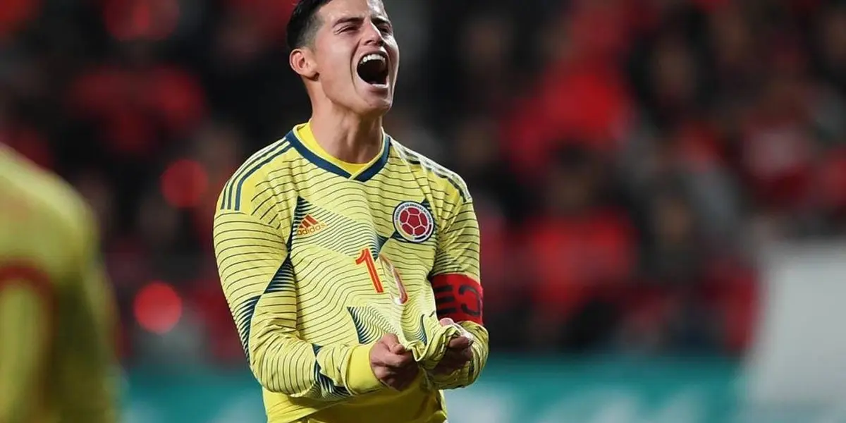 James Rodríguez hizo un vivo especial en Instagram en la previa del partido entre la Selección de Colombia y Uruguay.