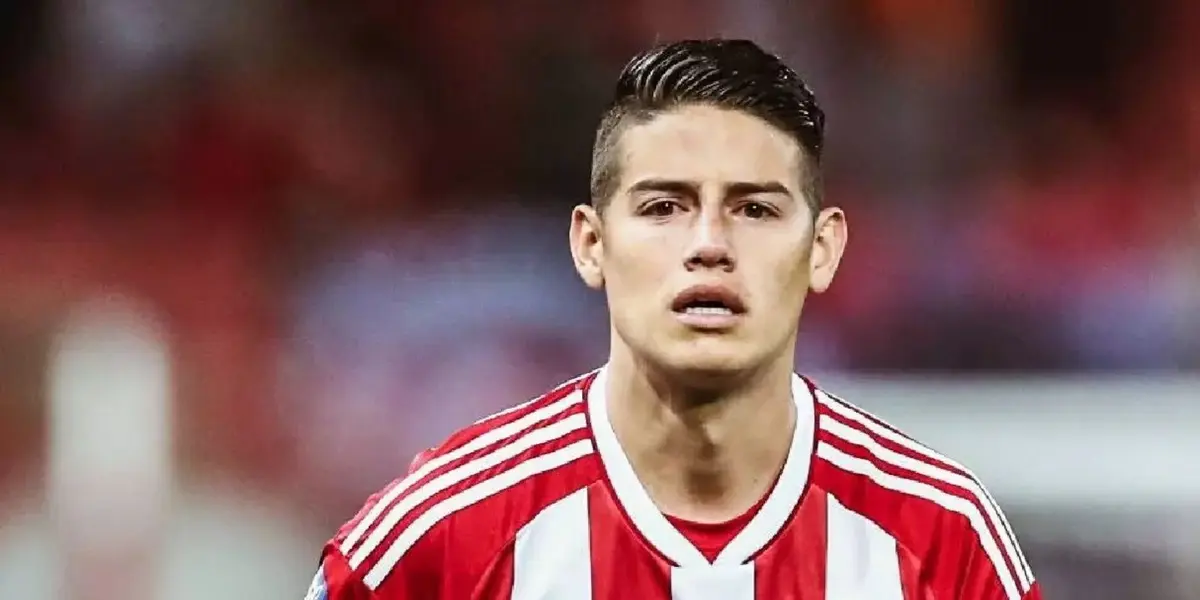 James Rodríguez juega en el Olympiacos de Grecia y está en dudas su futuro con ese club.
