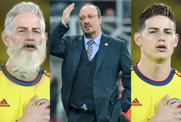 James Rodríguez le podría dar una sorpresa a Rafael Benítez quien antes lo humilló en el Everton de Inglaterra.